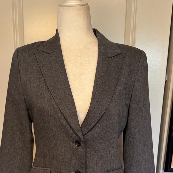 Barneys New York Gray Blazer wool blend - Picture 3 of 10